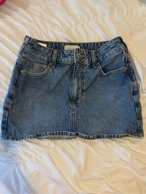 PacSun Blue Denim Mini Skirt